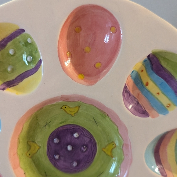Cottontale Collections Easter  Ceramic Egg Plate Holder - Picture 5 of 8
